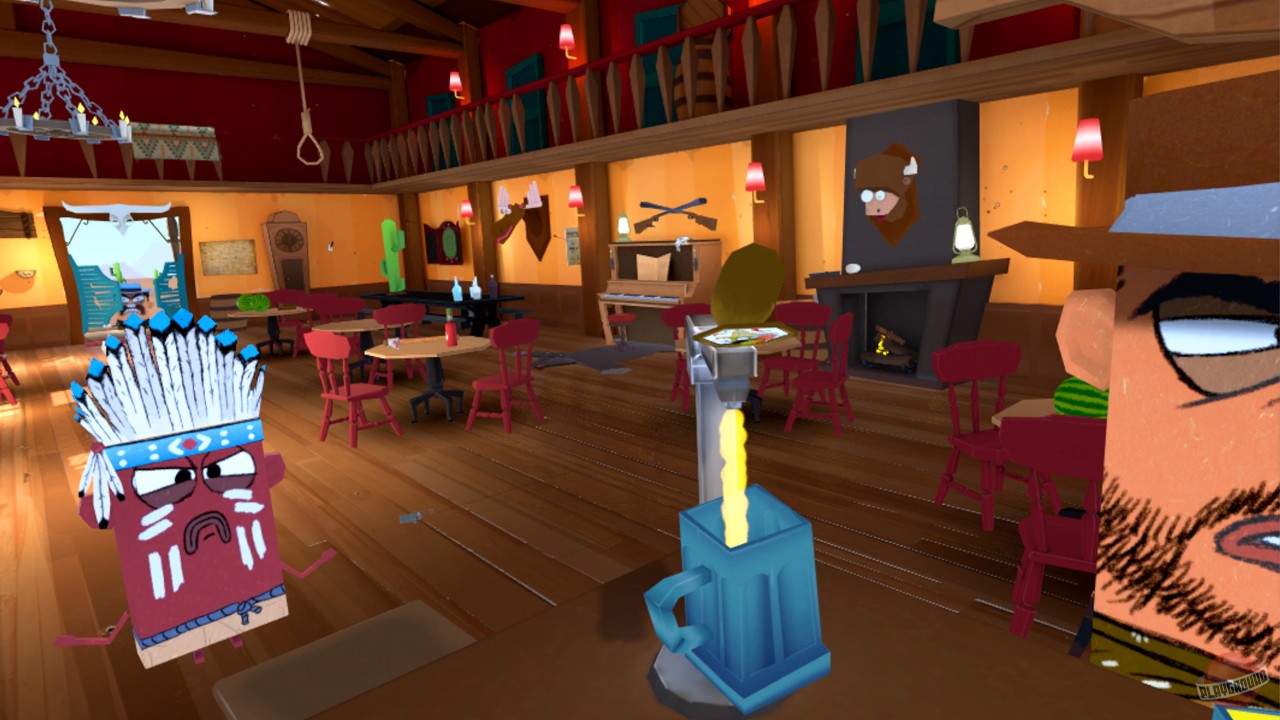 Скриншот из игры Crazy Saloon VR - 6