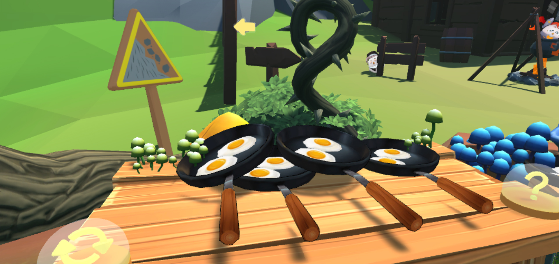 Скриншот из игры Flying Turkey - 3