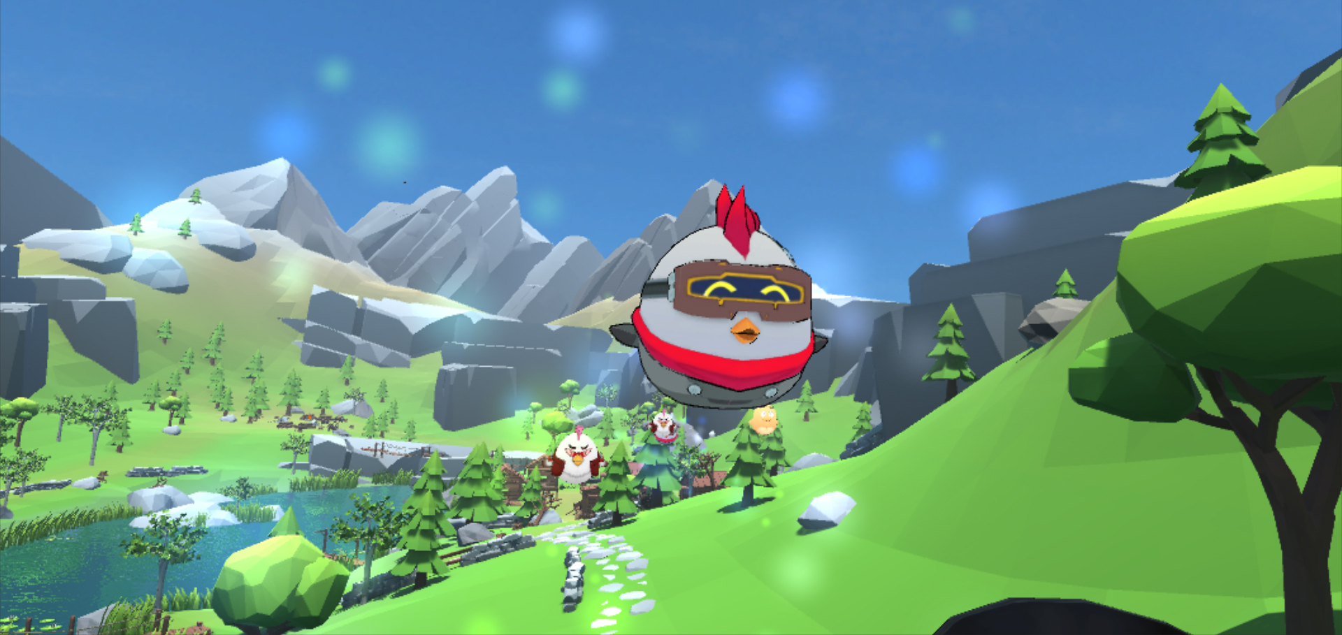 Скриншот из игры Flying Turkey - 5