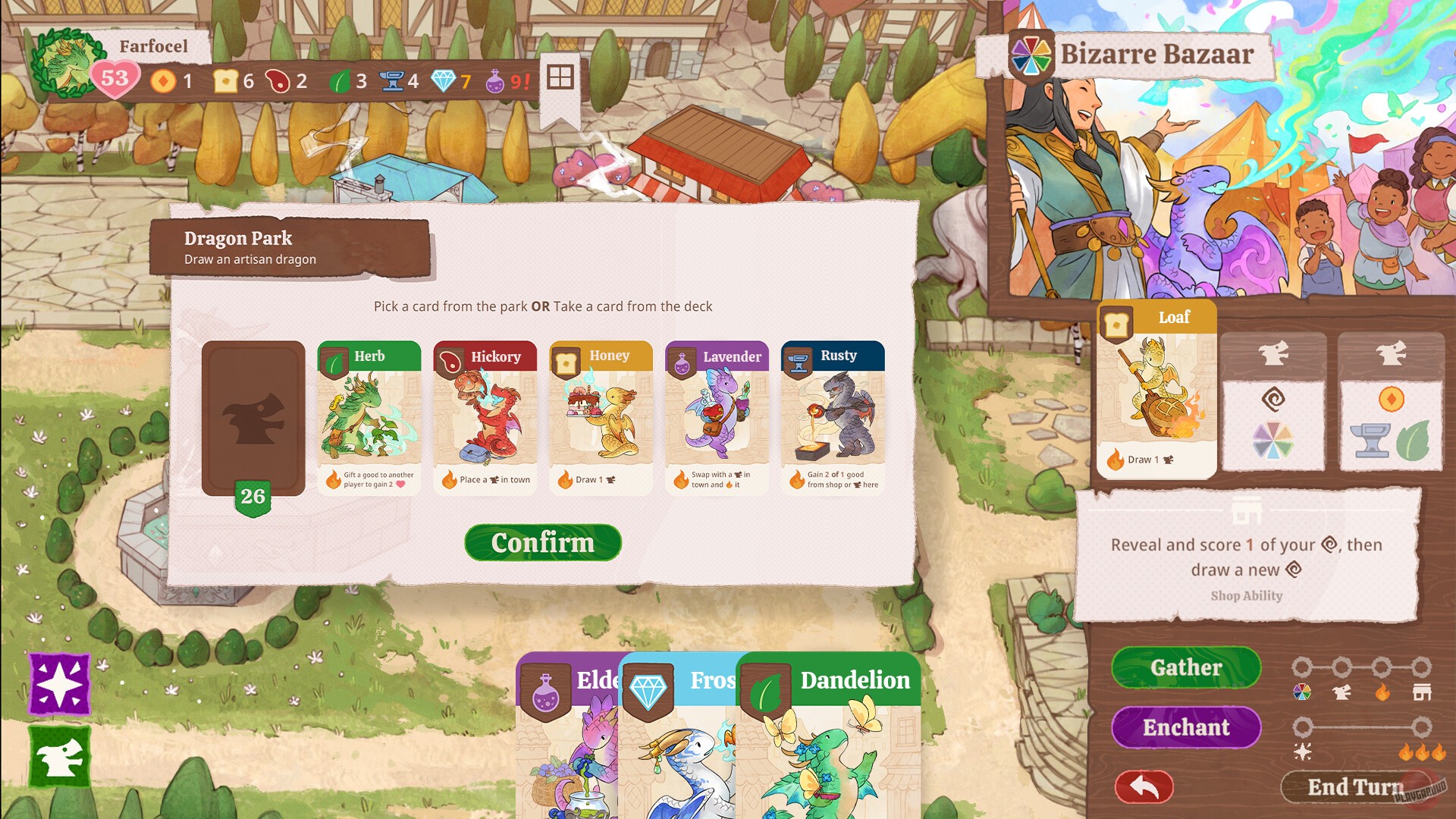 Скриншот из игры Flamecraft - 2