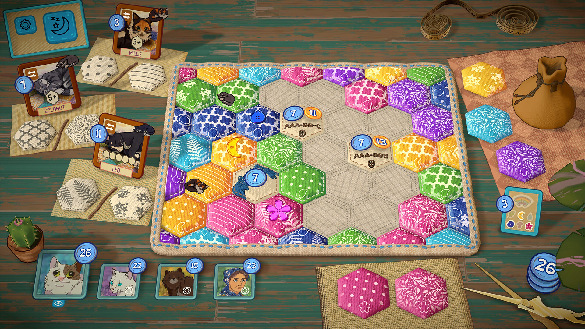 Скриншот из игры Quilts and Cats of Calico - 5