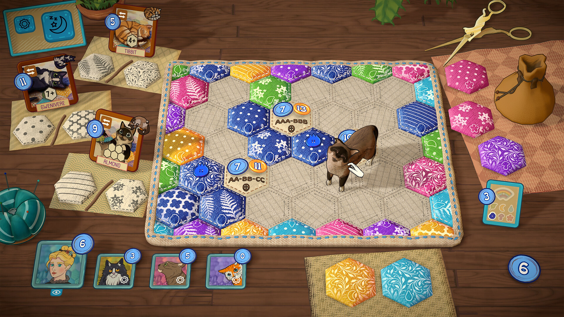 Скриншот из игры Quilts and Cats of Calico - 9