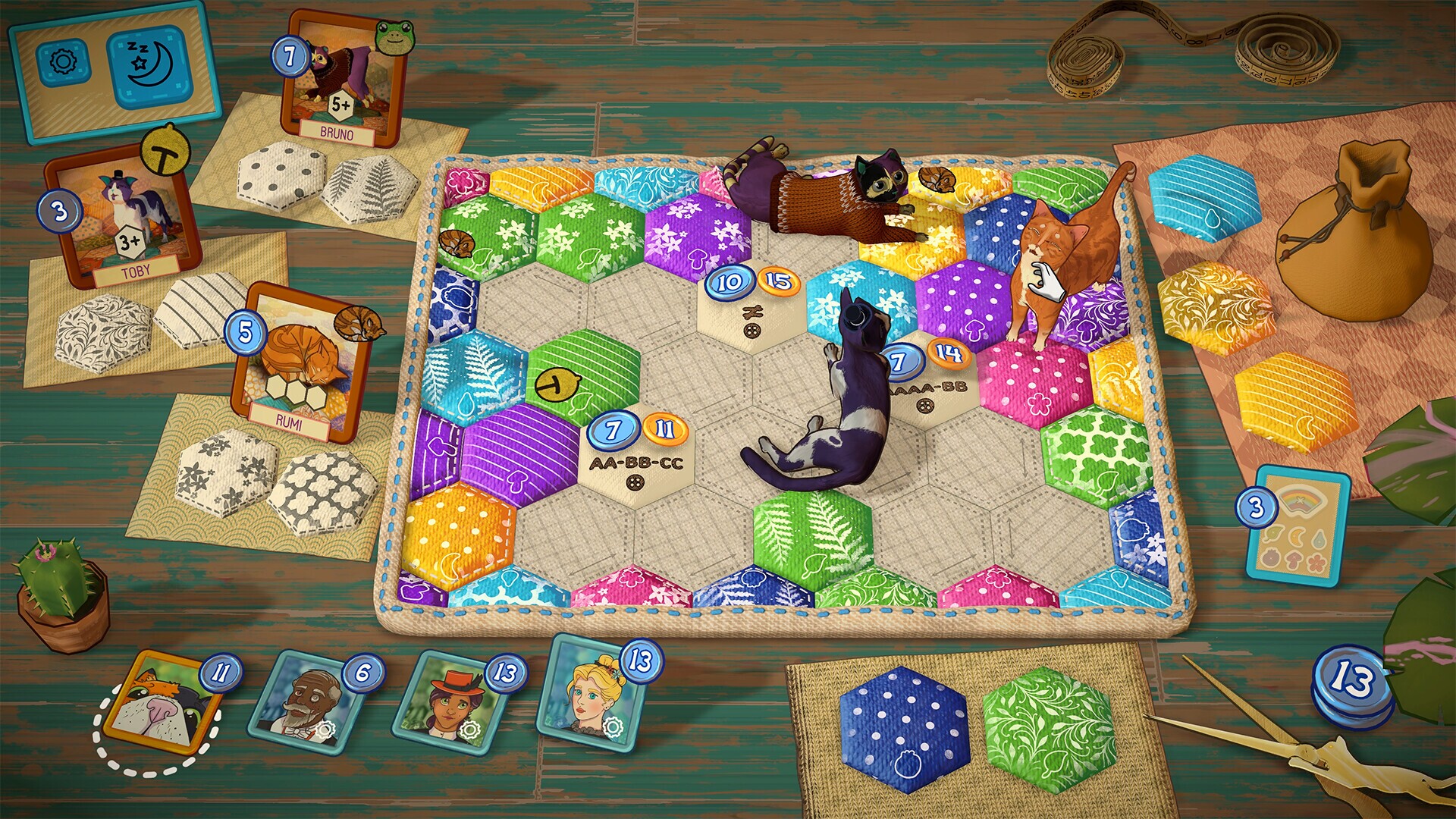 Скриншот из игры Quilts and Cats of Calico - 36