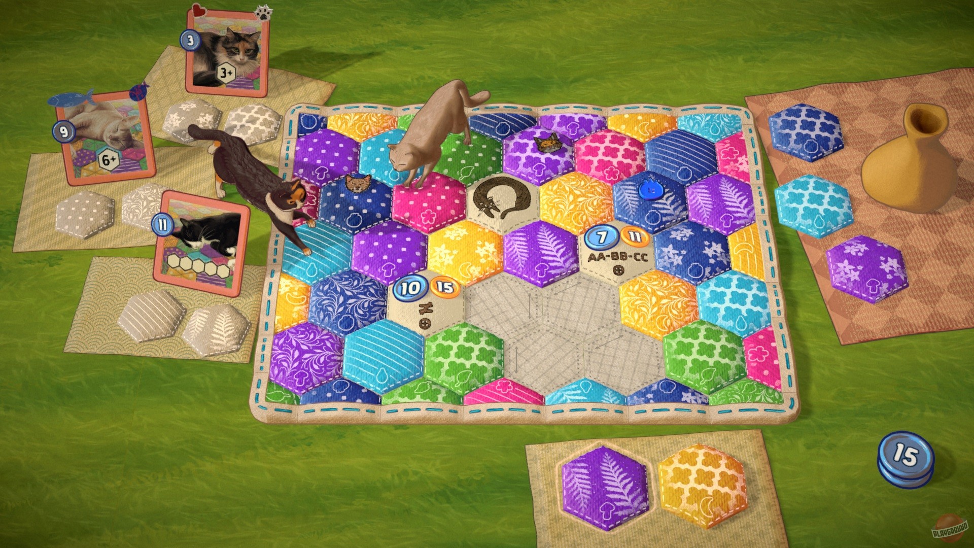 Скриншот из игры Quilts and Cats of Calico - 2