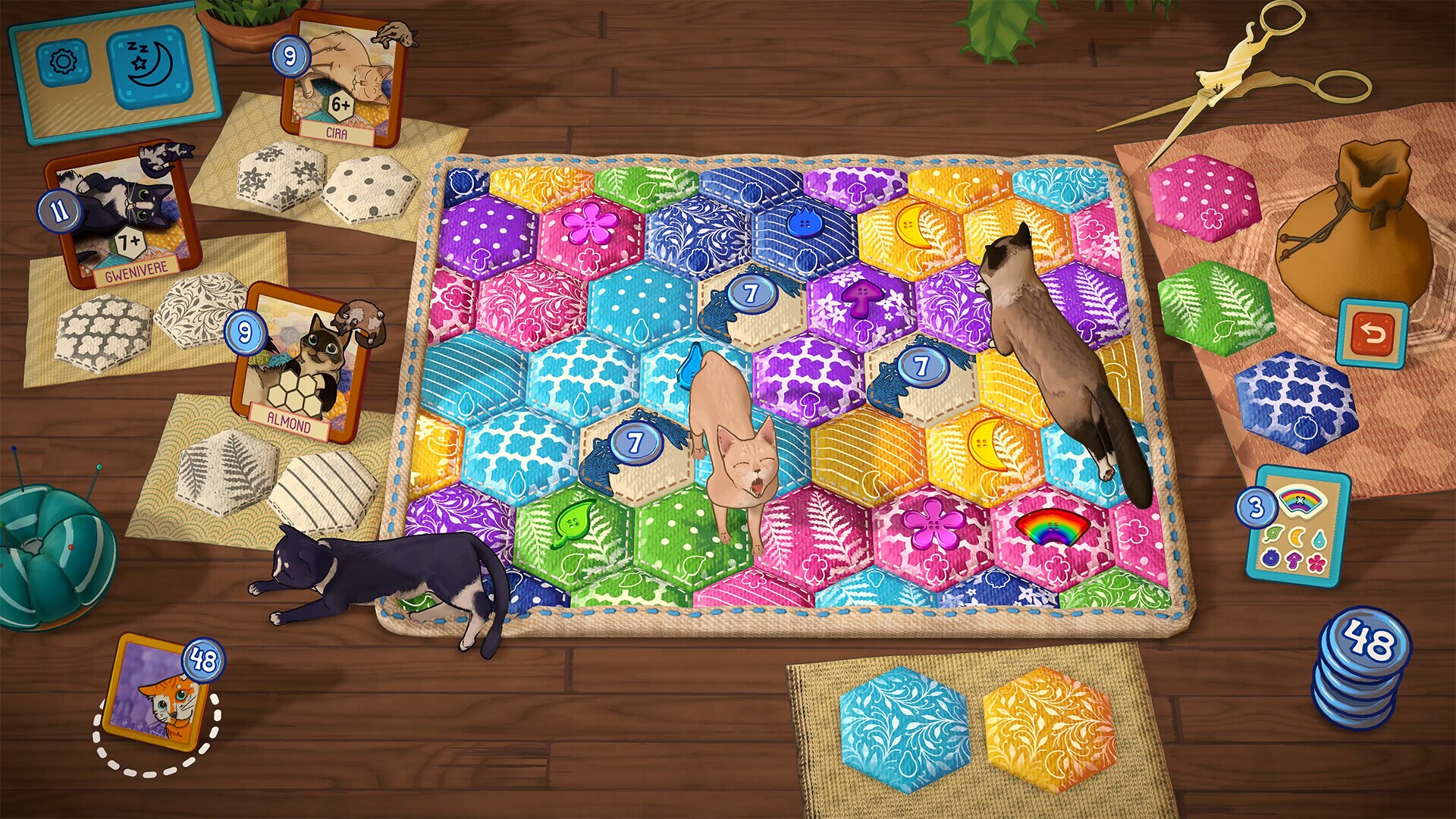 Скриншот из игры Quilts and Cats of Calico - 33