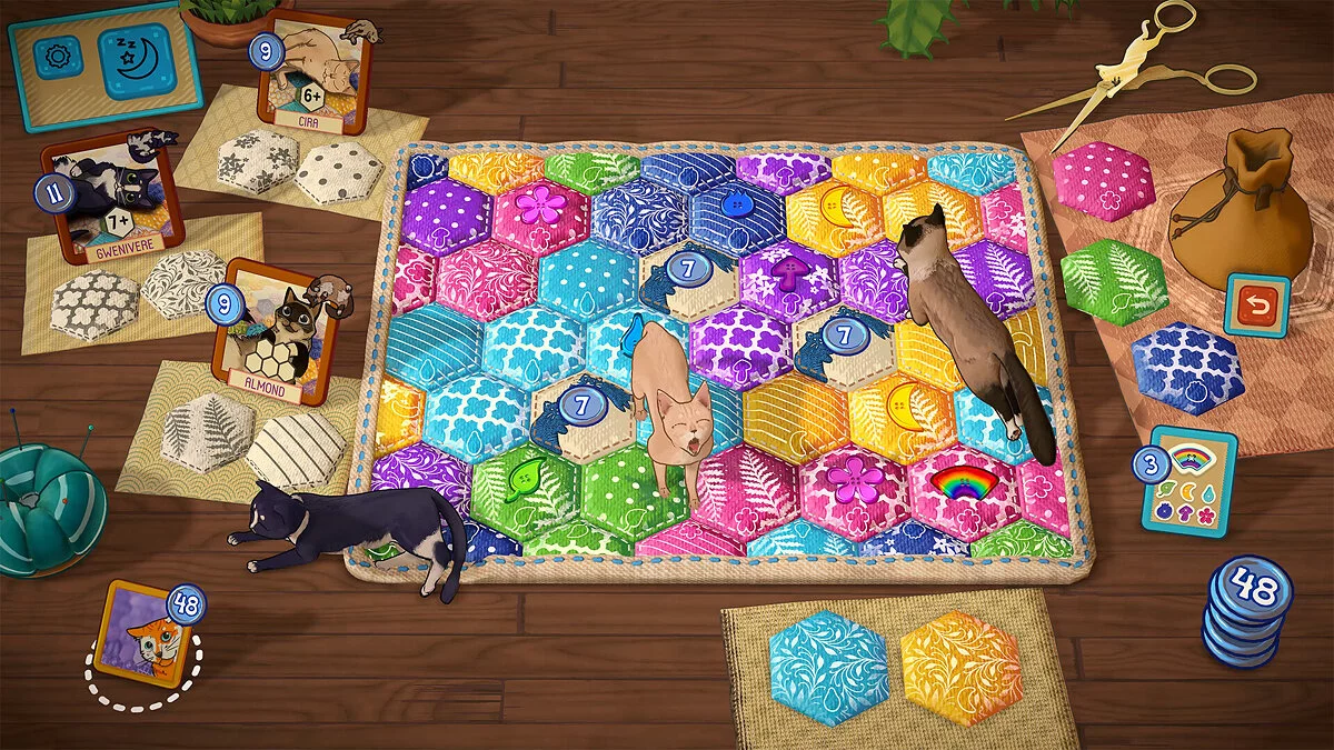 Скриншот из игры Quilts and Cats of Calico - 23