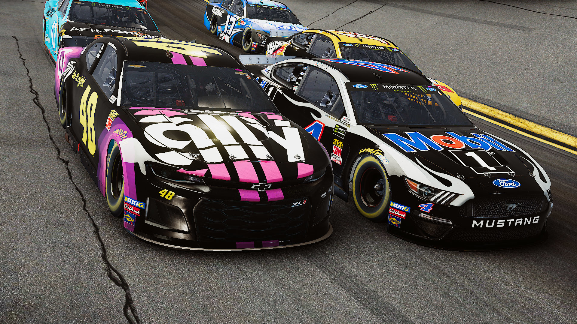 Скриншот из игры NASCAR Heat 4 - 2