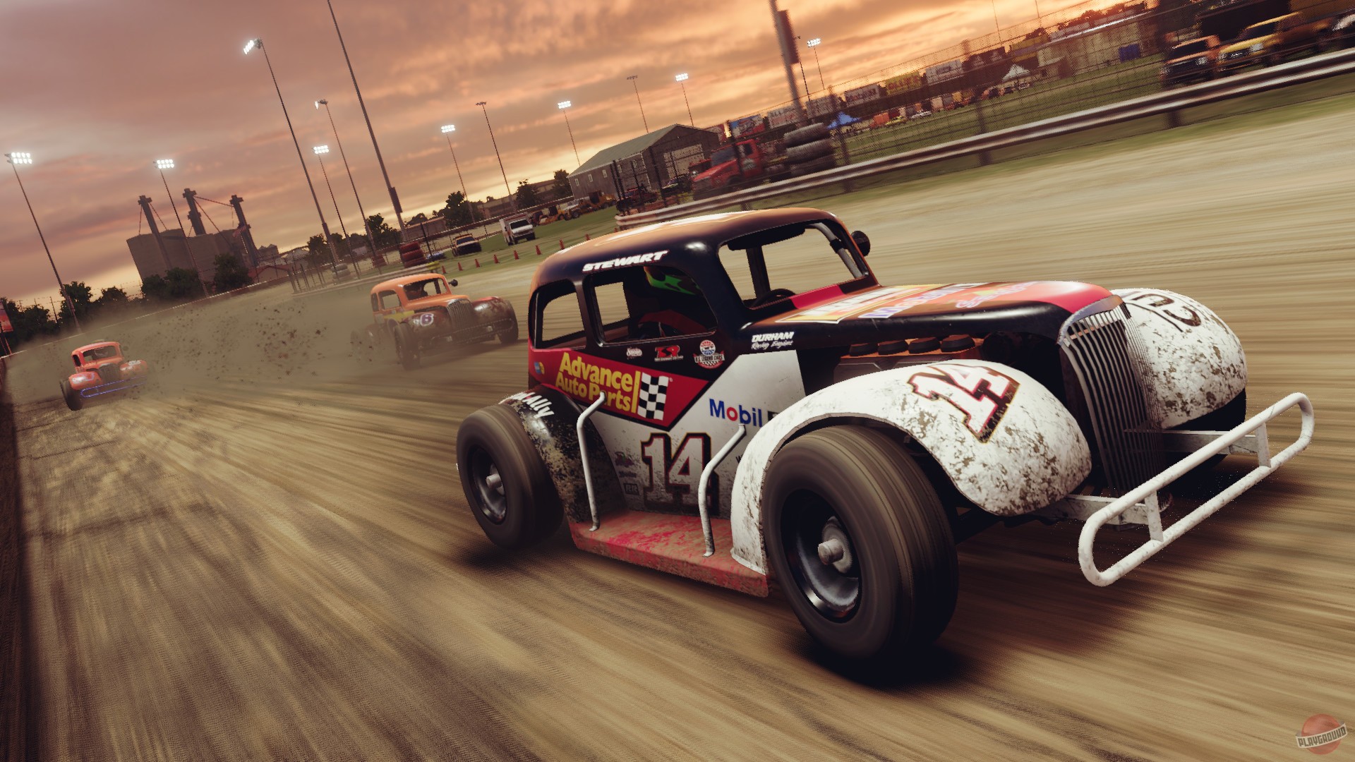 Скриншот из игры Tony Stewart's All-American Racing - 1