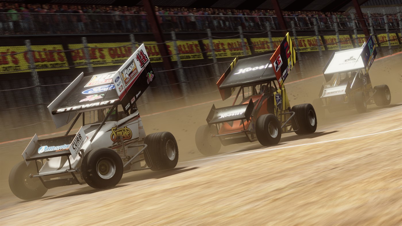 Скриншот из игры Tony Stewart's Sprint Car Racing - 6