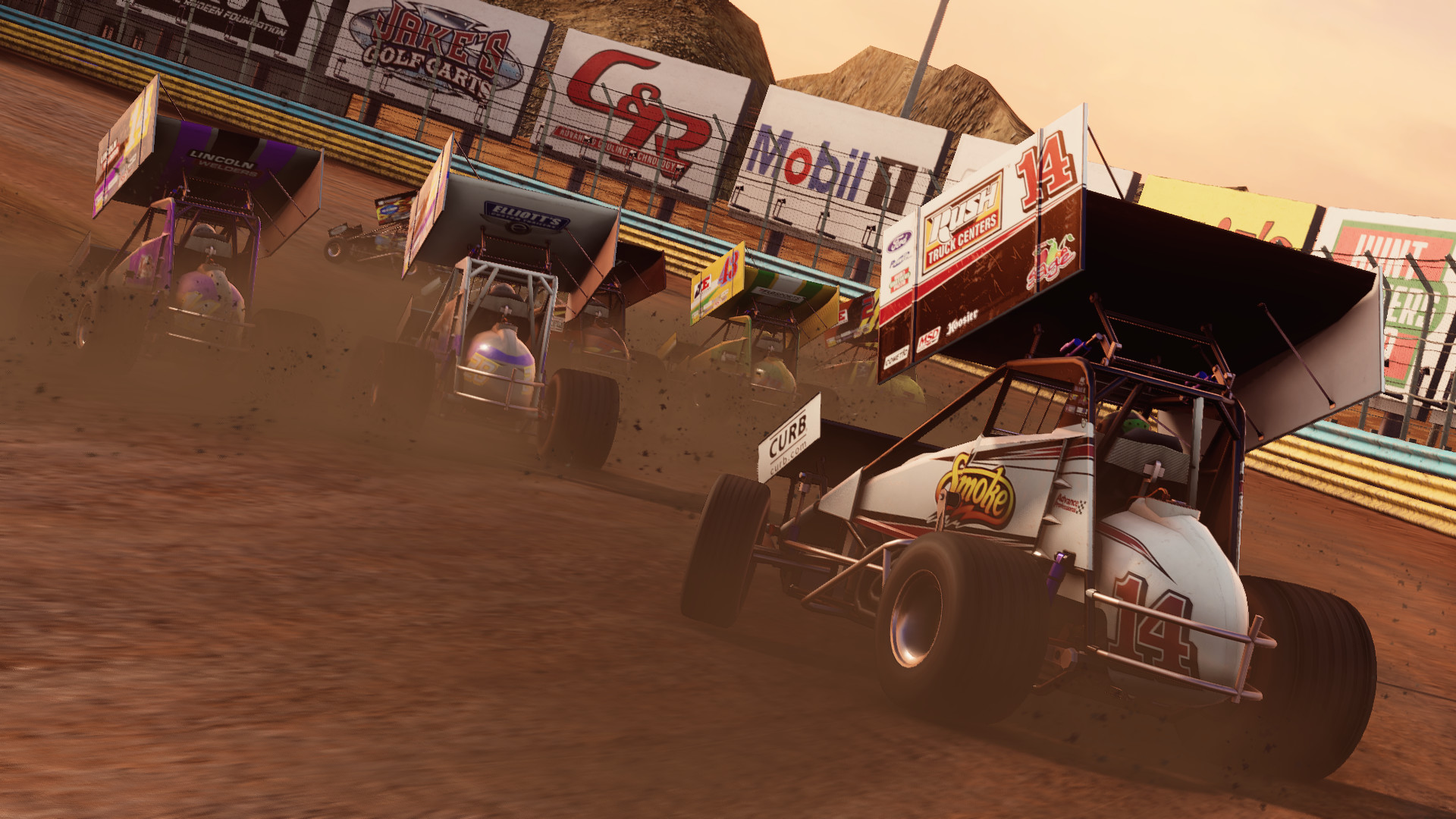 Скриншот из игры Tony Stewart's Sprint Car Racing - 4