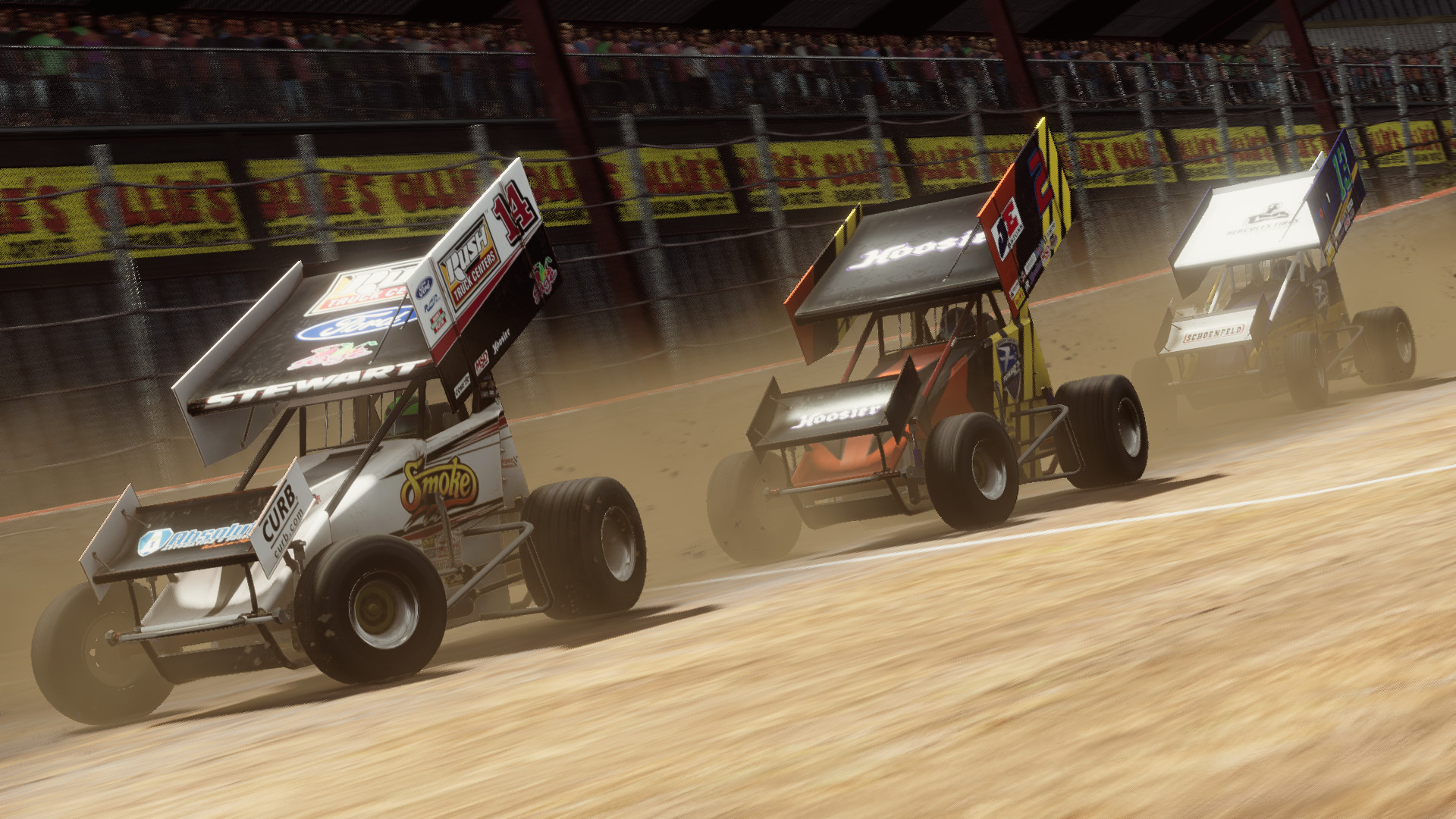 Скриншот из игры Tony Stewart's Sprint Car Racing - 1