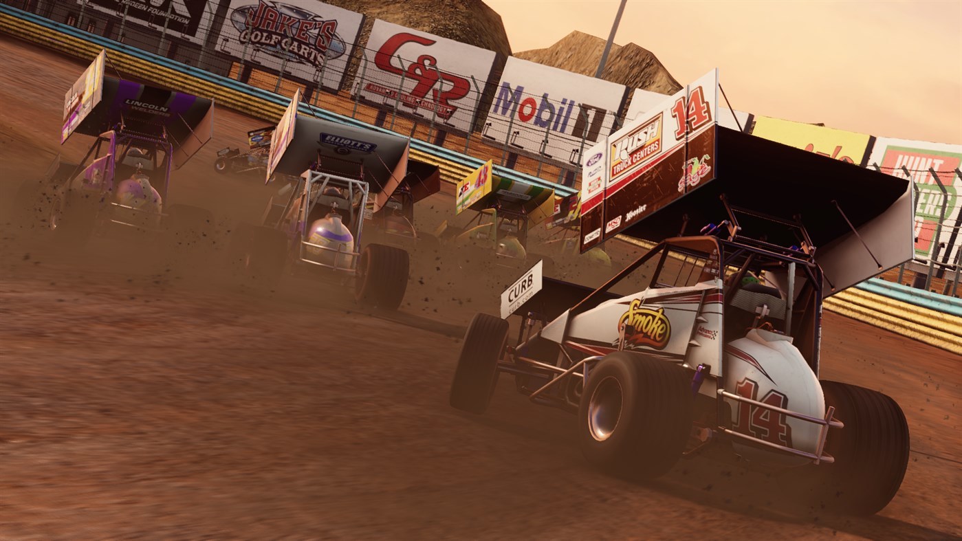 Скриншот из игры Tony Stewart's Sprint Car Racing - 18