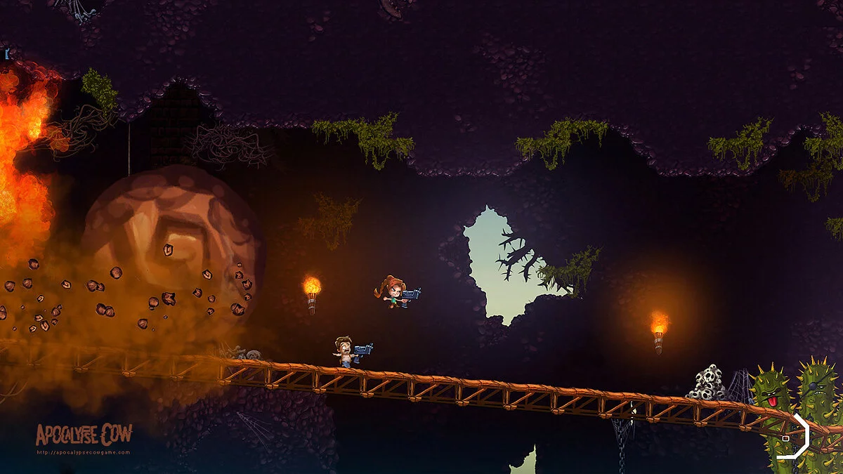 Скриншот из игры Apocalypse Cow - 16