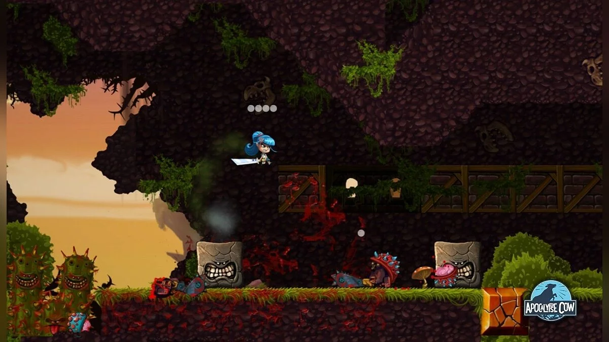 Скриншот из игры Apocalypse Cow - 26