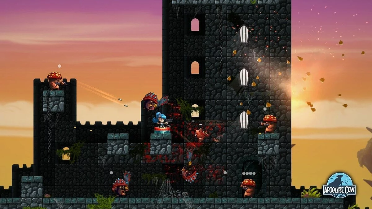 Скриншот из игры Apocalypse Cow - 28