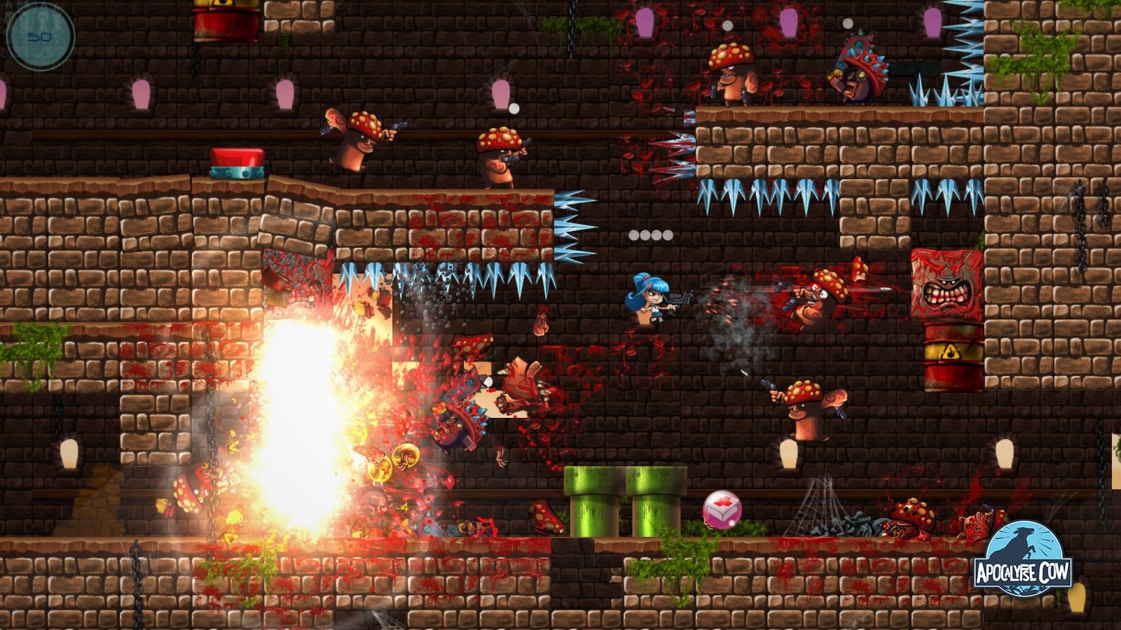 Скриншот из игры Apocalypse Cow - 8