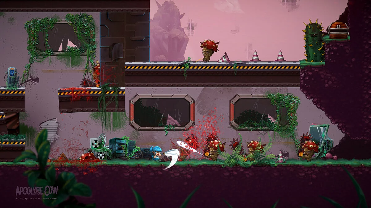 Скриншот из игры Apocalypse Cow - 11