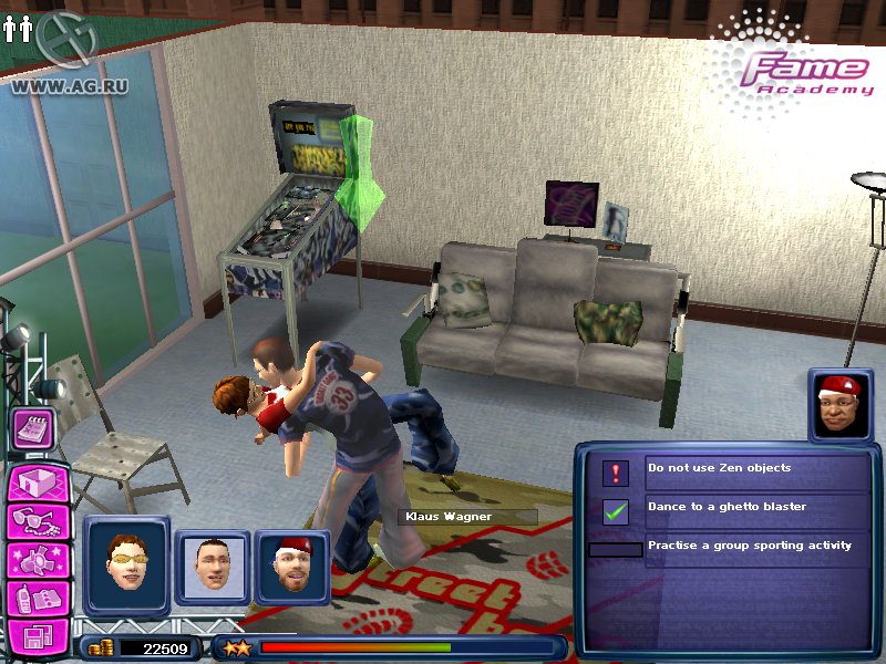 Скриншот из игры Fame Academy - 18