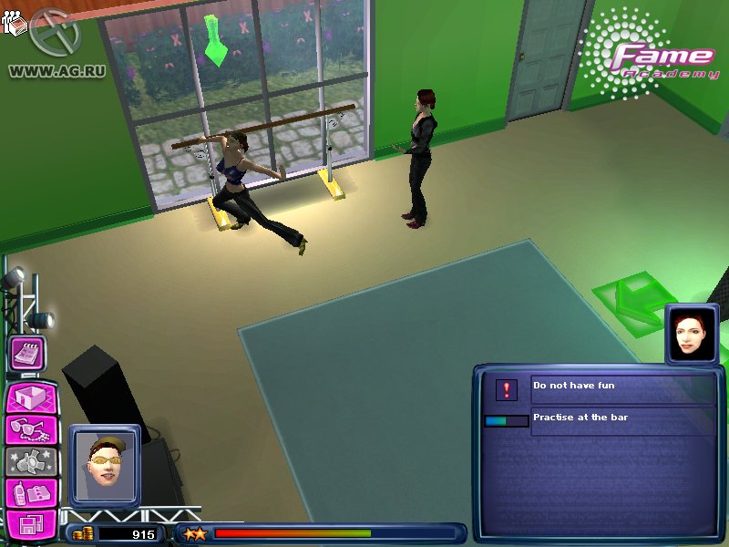Скриншот из игры Fame Academy - 8