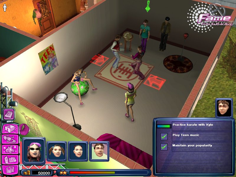 Скриншот из игры Fame Academy - 14