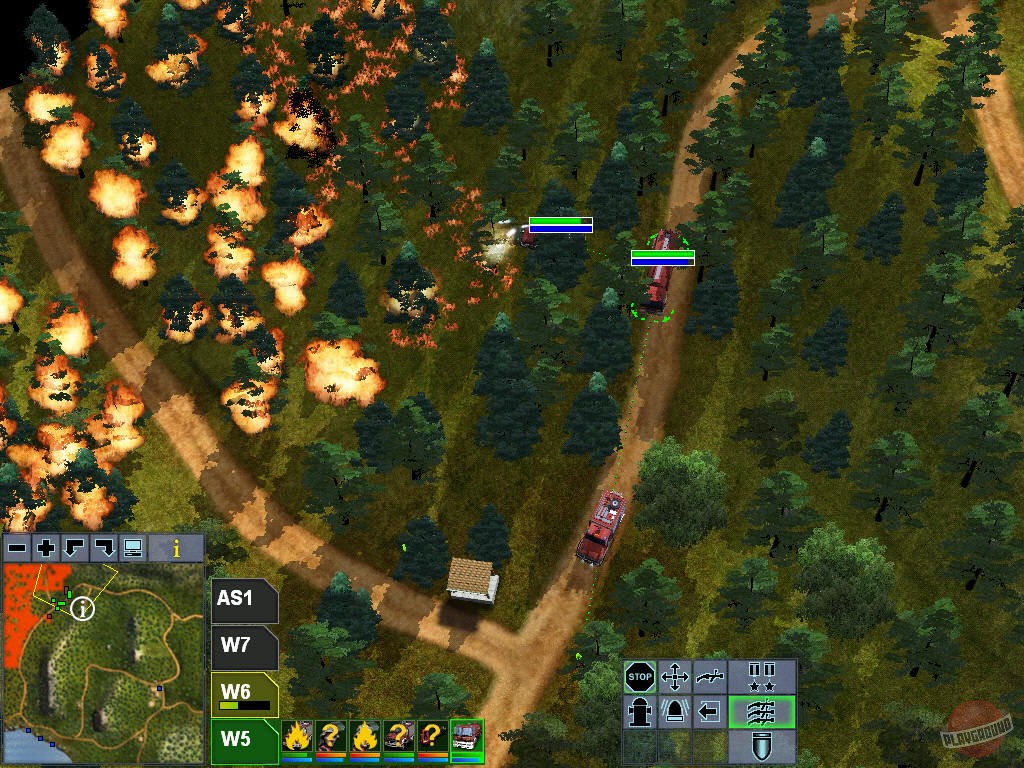 Скриншот из игры Firefighter Command: Raging Inferno - 11