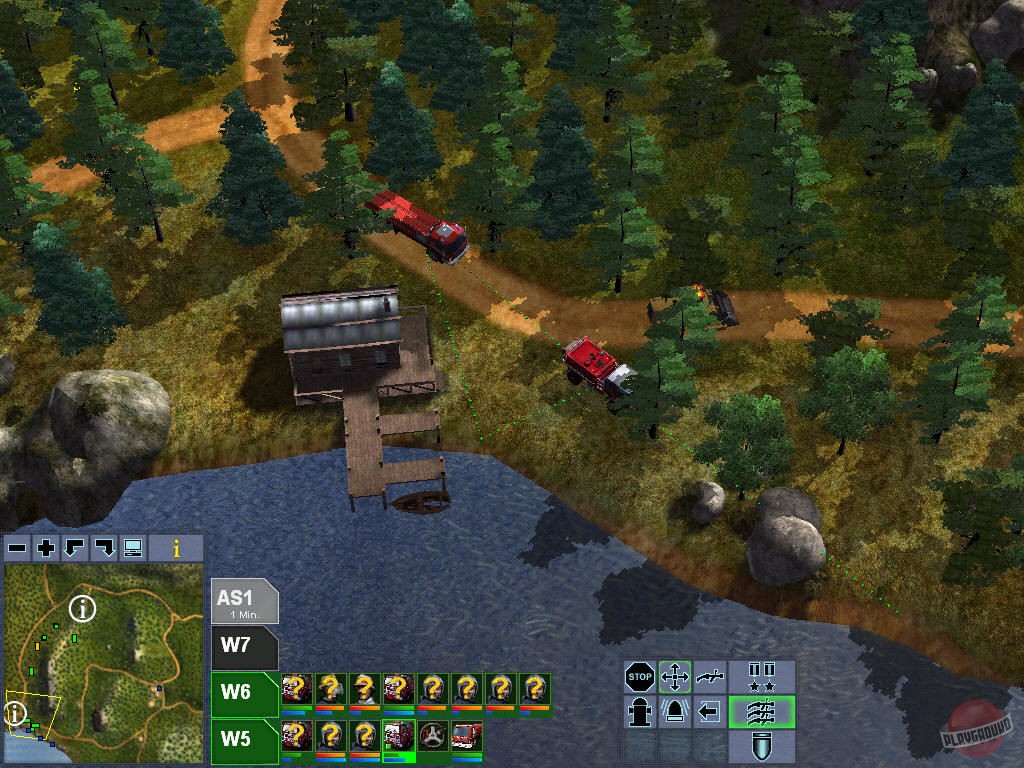 Скриншот из игры Firefighter Command: Raging Inferno - 4