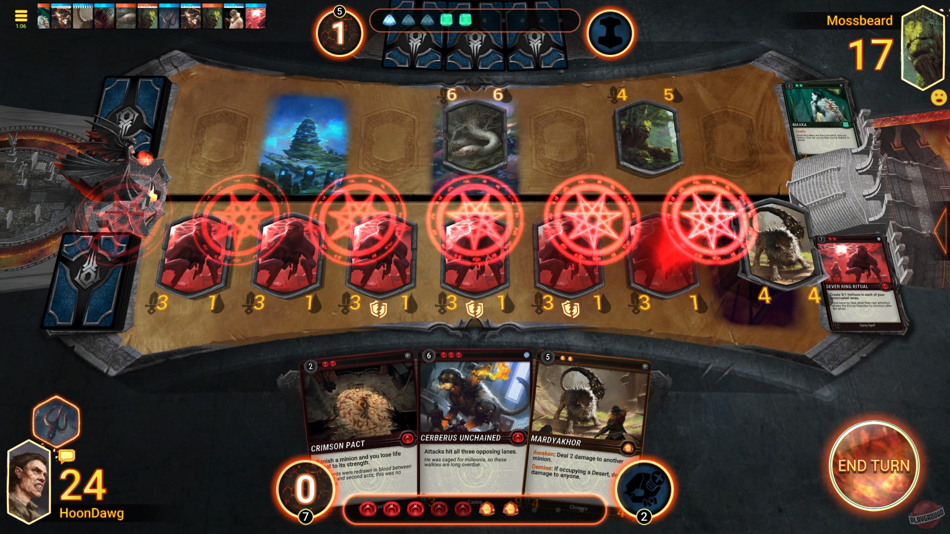 Скриншот из игры Mythgard - 6