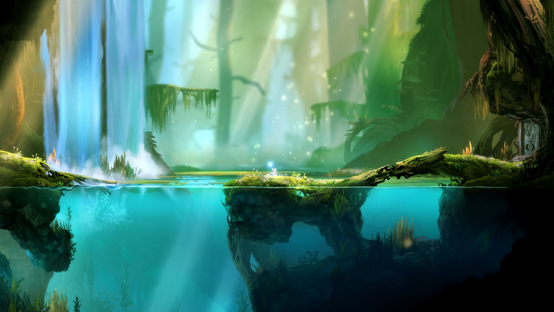 Скриншот из игры Ori and The Blind Forest - 139