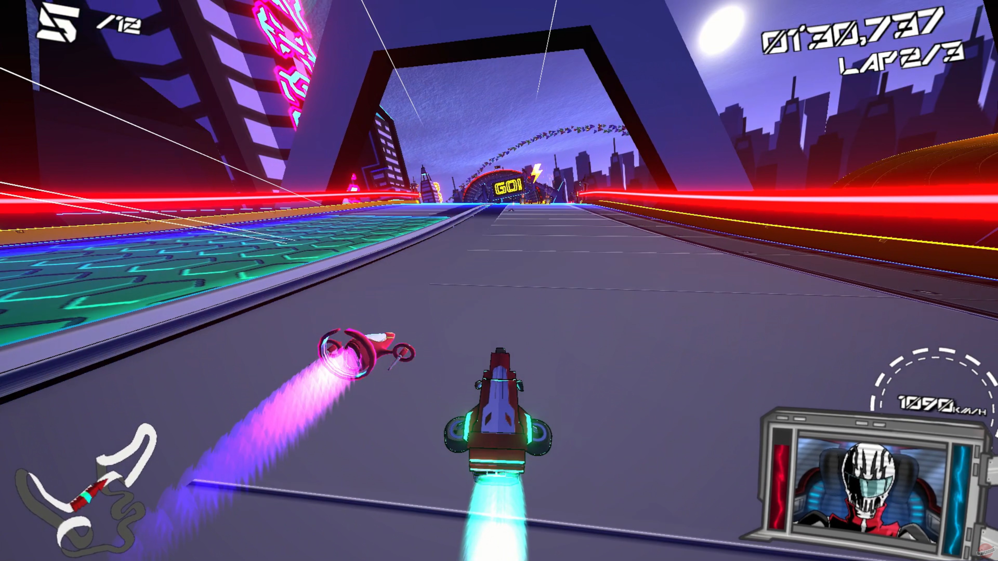 Скриншот из игры Ion Driver - 4