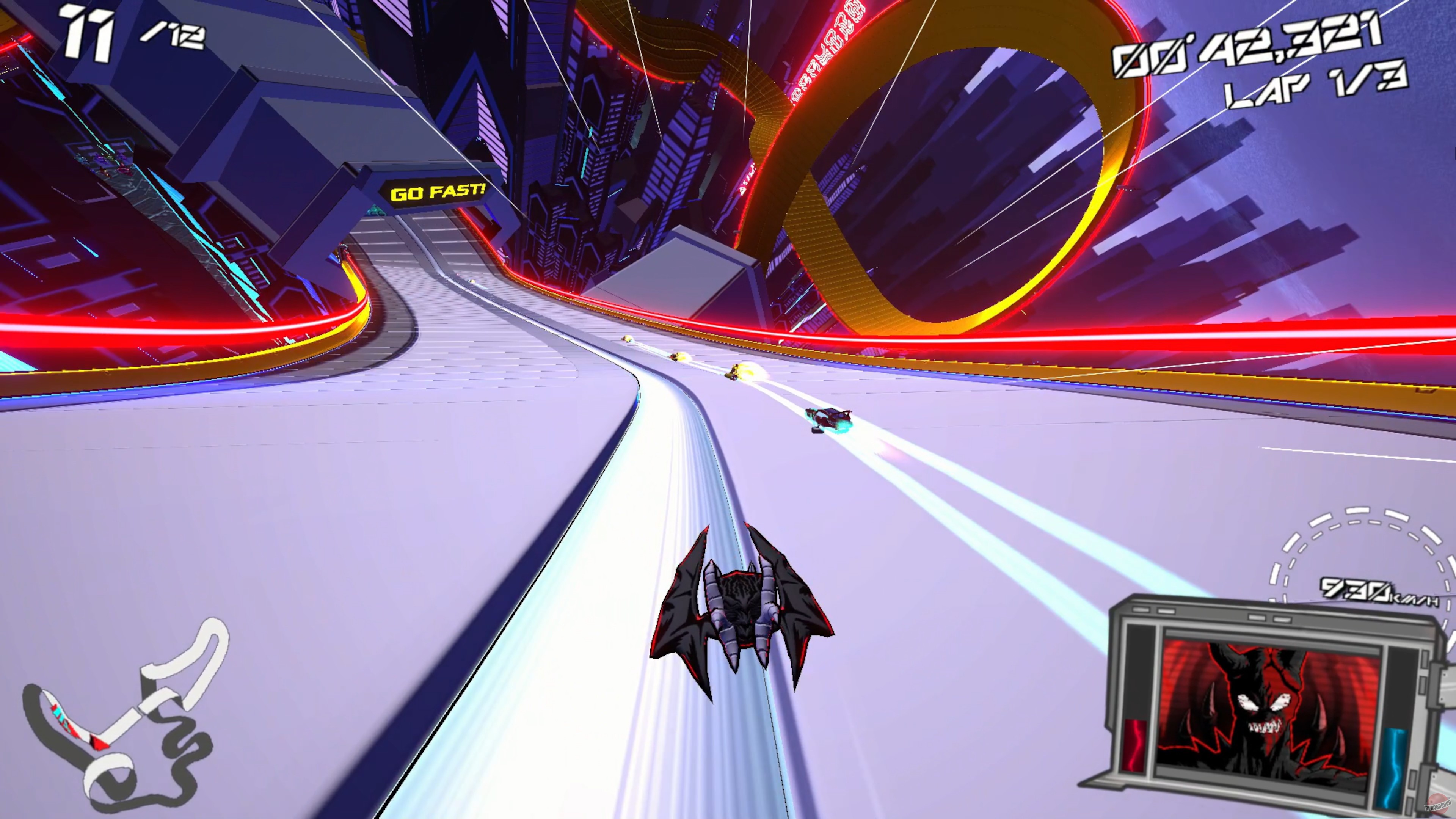 Скриншот из игры Ion Driver - 2