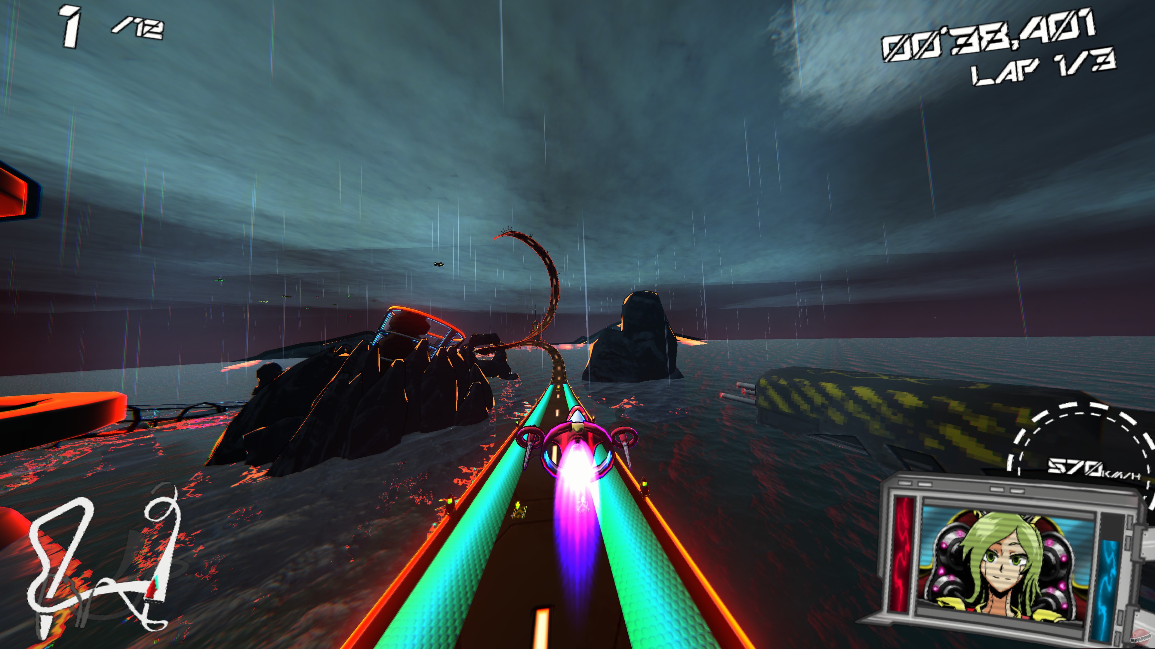 Скриншот из игры Ion Driver - 8