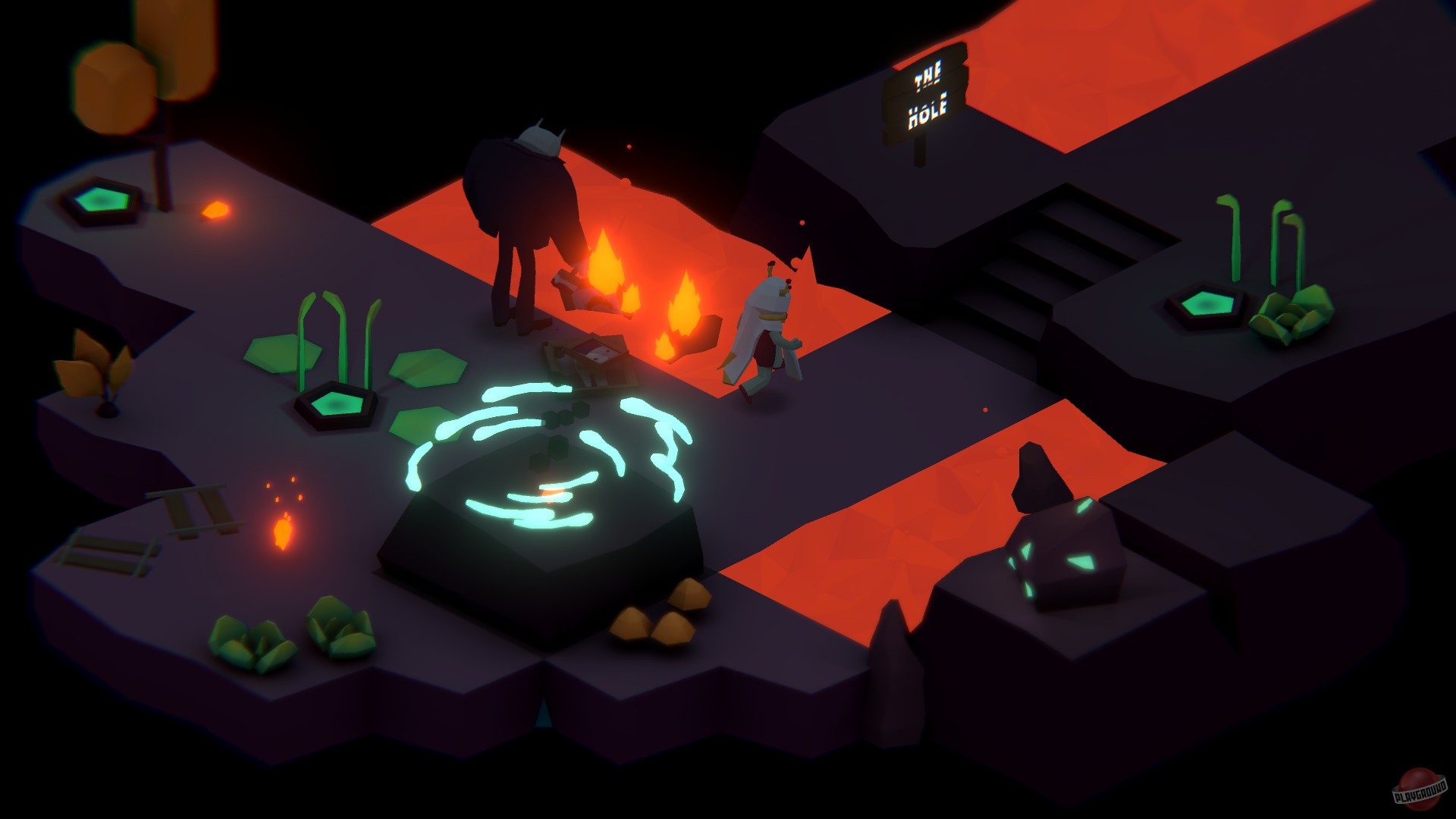 Скриншот из игры Playerless: One Button Adventure - 12