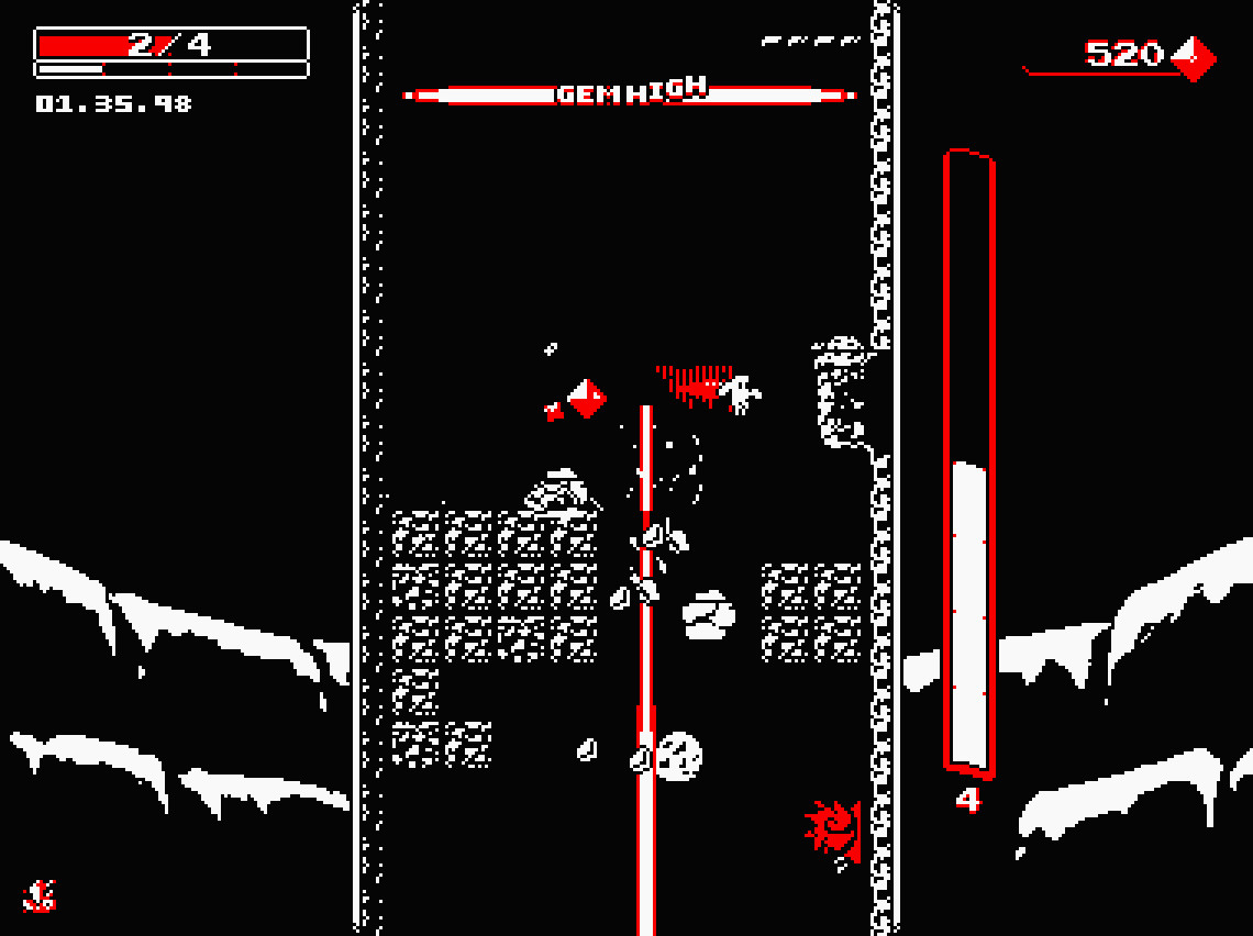 Скриншот из игры Downwell - 22