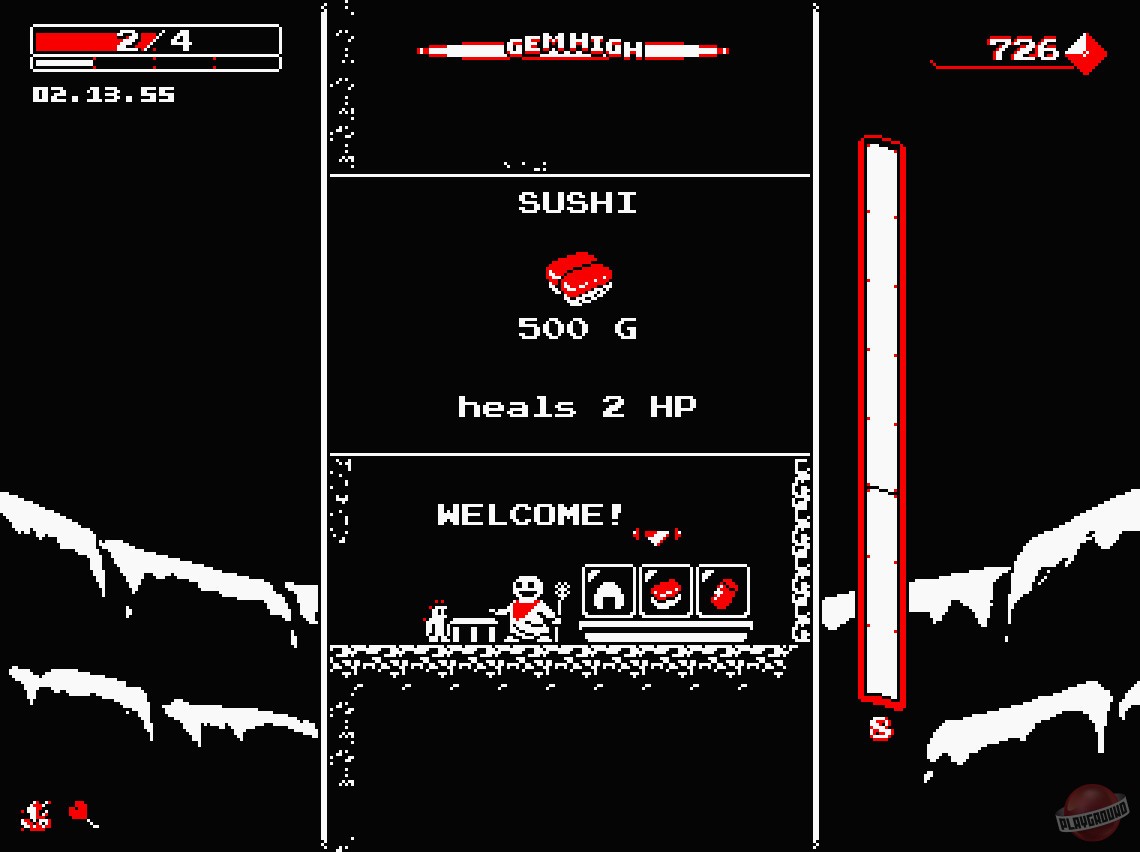Скриншот из игры Downwell - 17