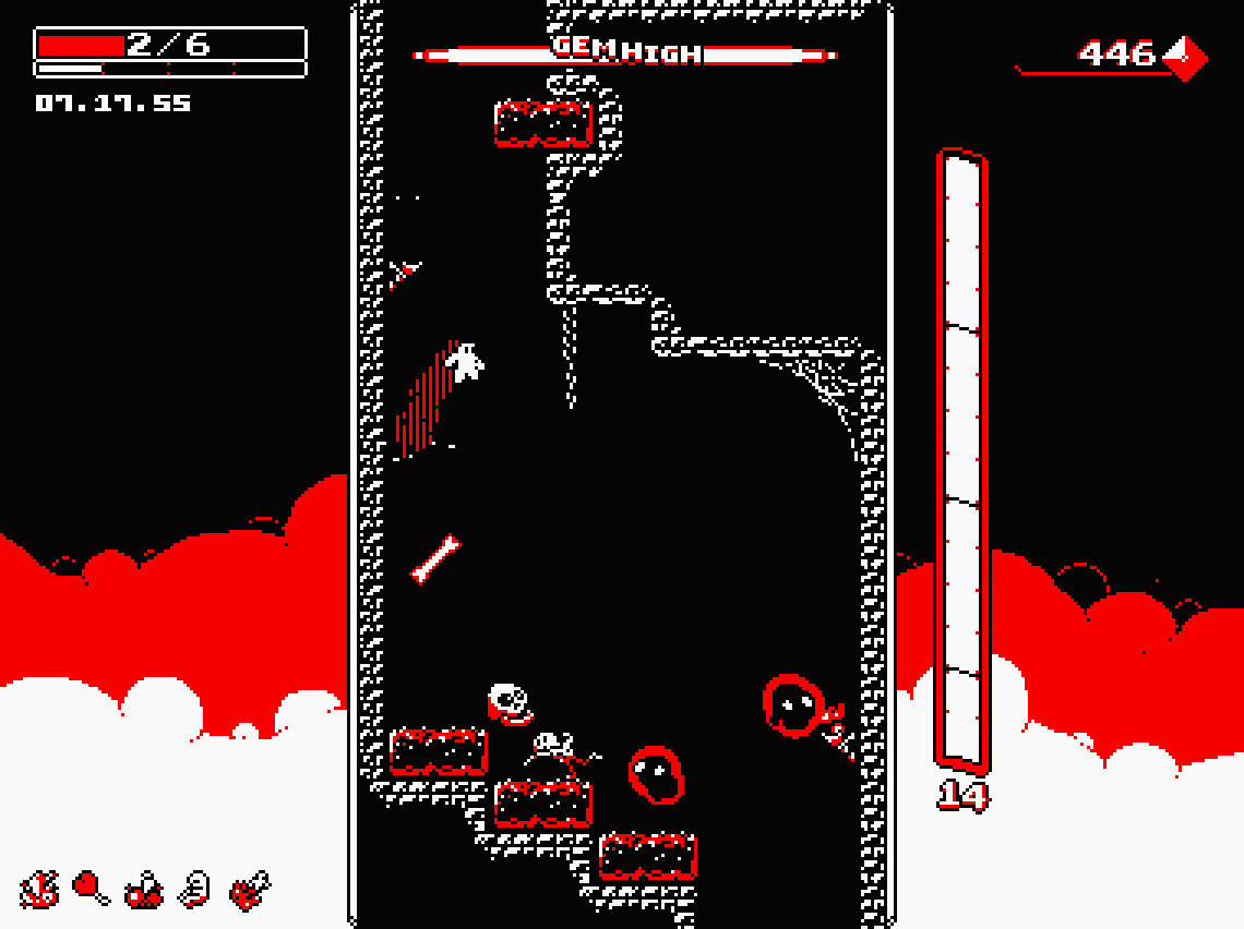 Скриншот из игры Downwell - 14