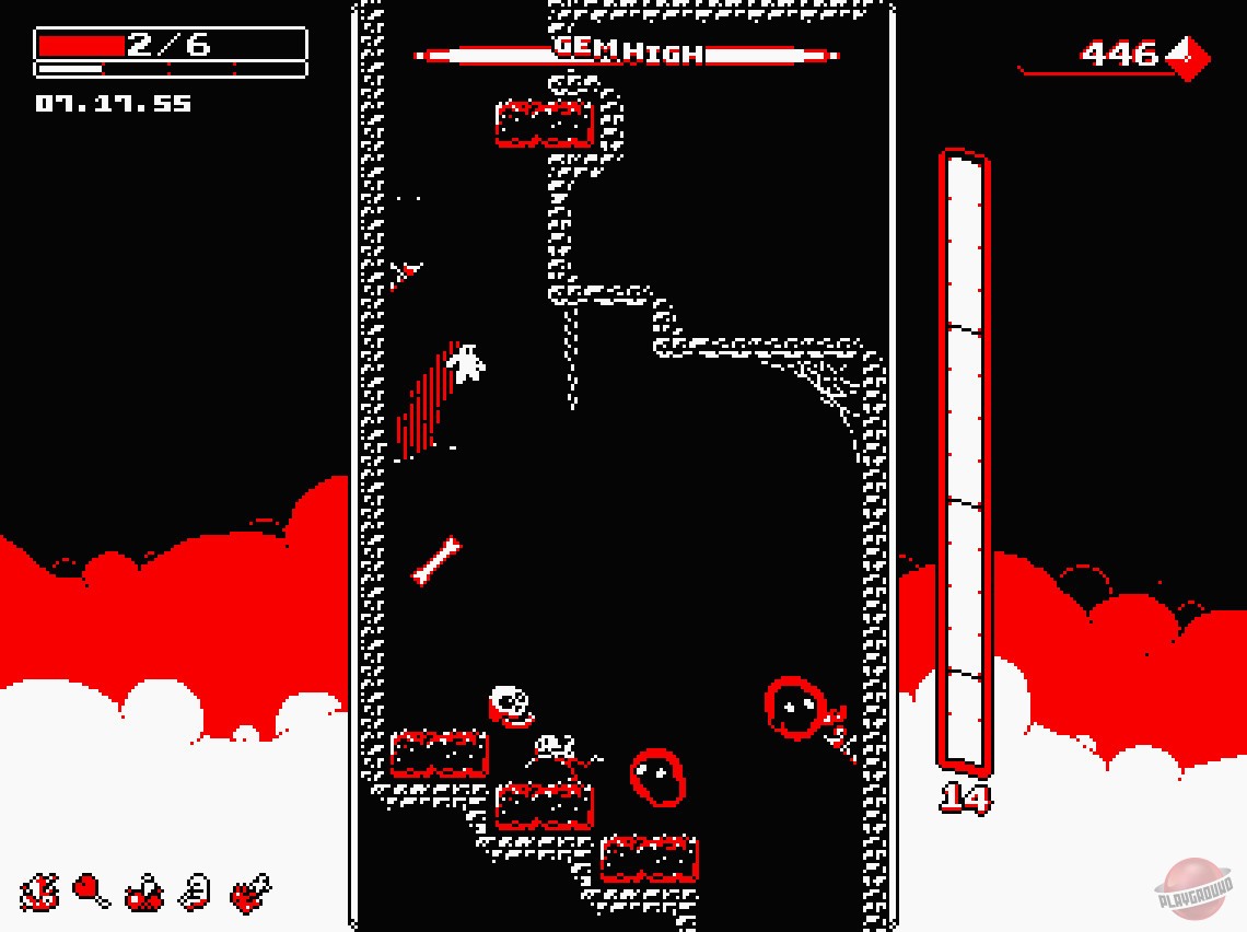 Скриншот из игры Downwell - 21