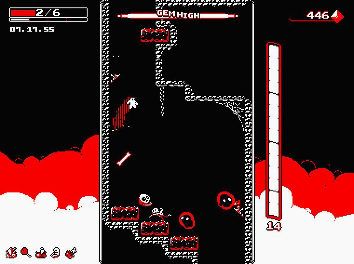 Скриншот из игры Downwell - 13
