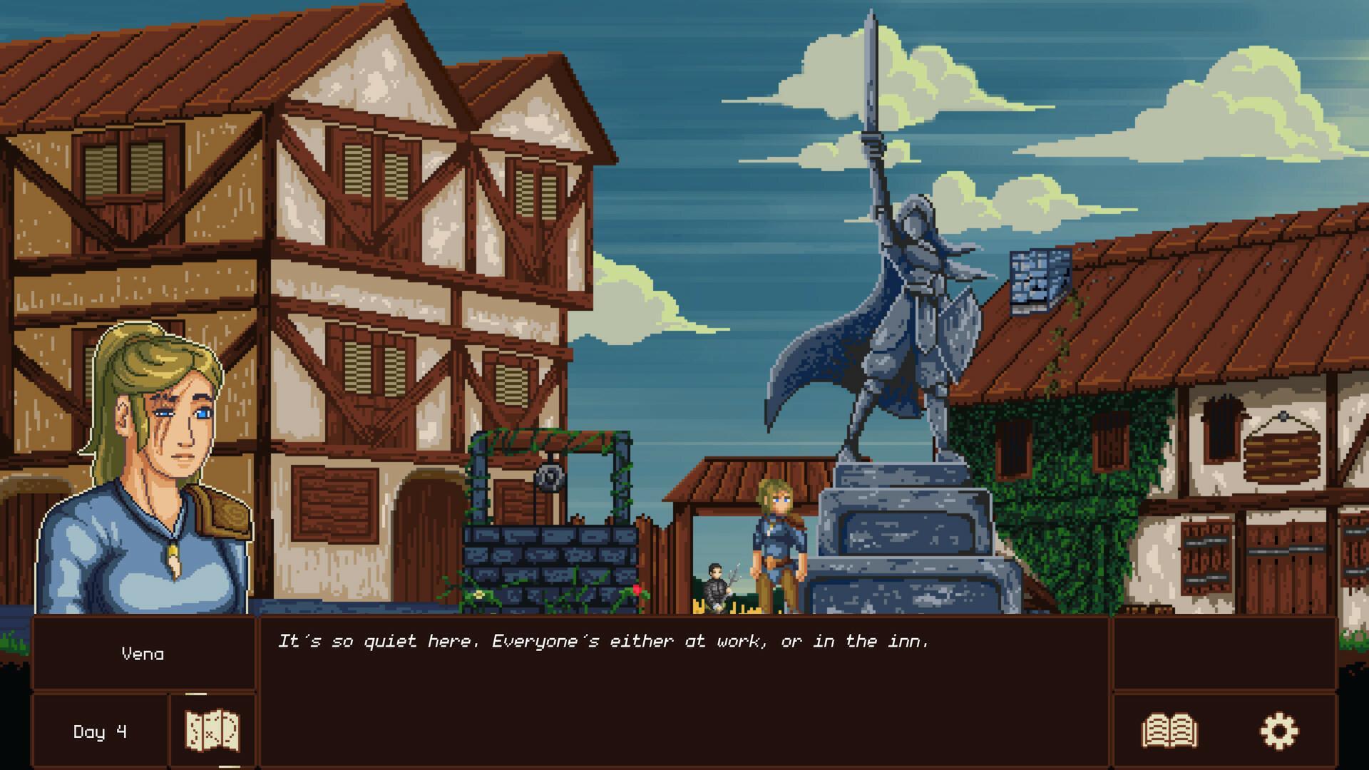 Скриншот из игры Windy Meadow - A Roadwarden Tale - 4