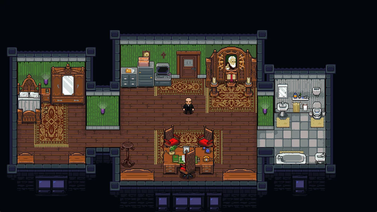 Скриншот из игры The Textorcist: The Story of Ray Bibbia - 9