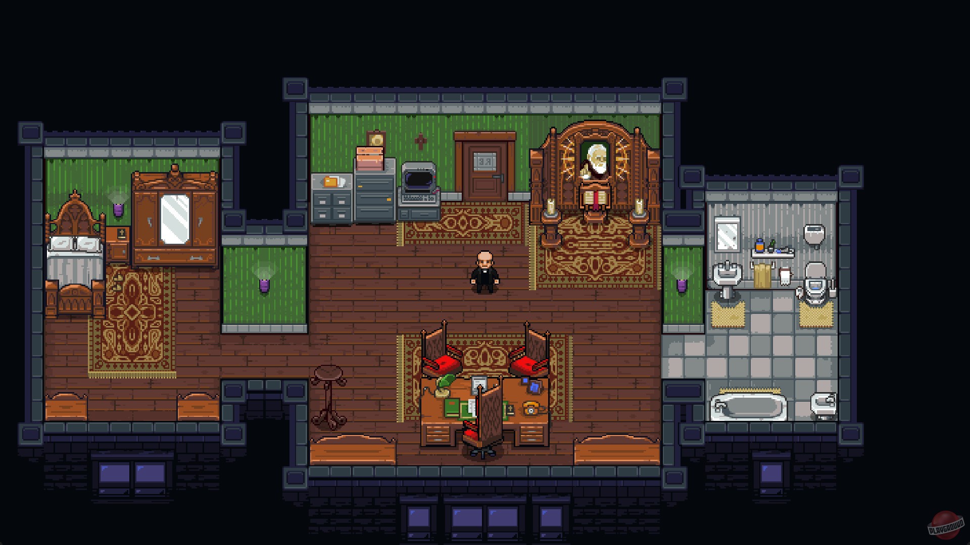 Скриншот из игры The Textorcist: The Story of Ray Bibbia - 11