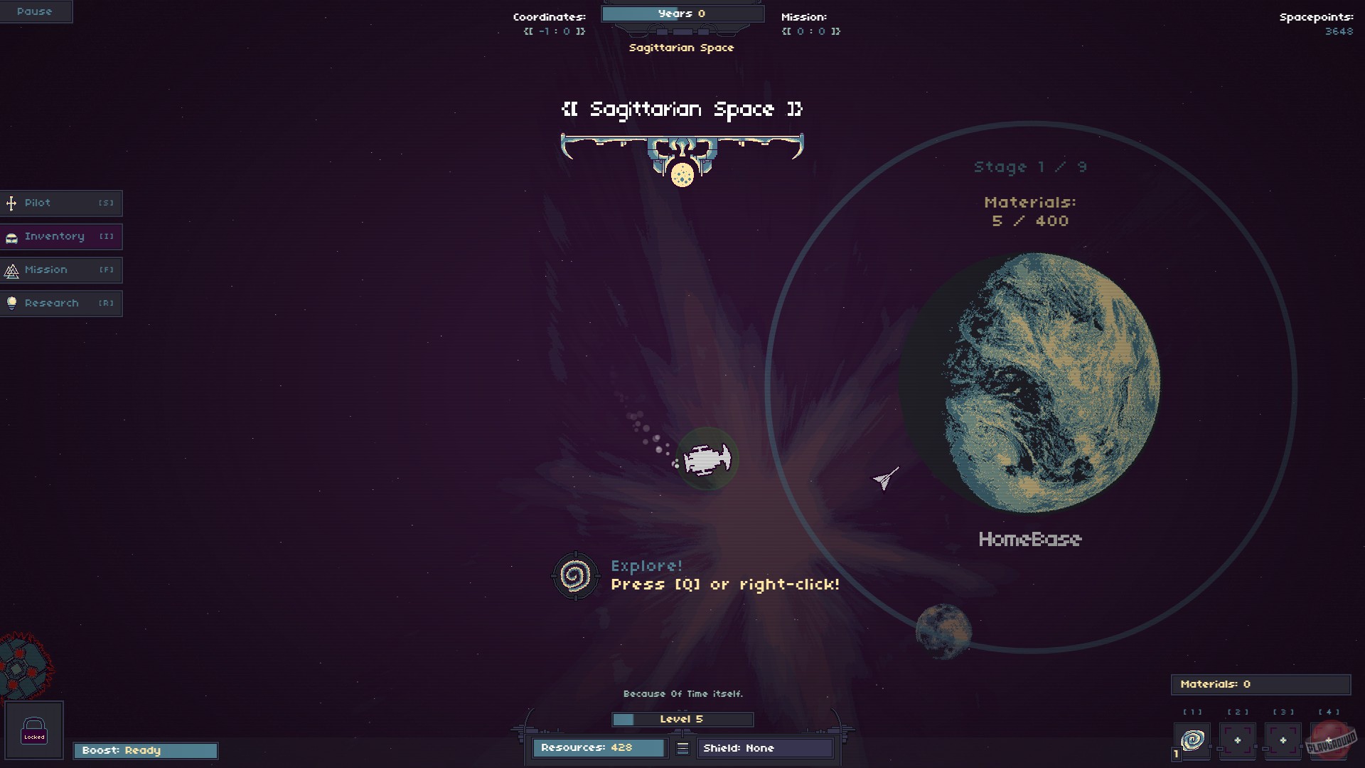 Скриншот из игры RymdResa - 23