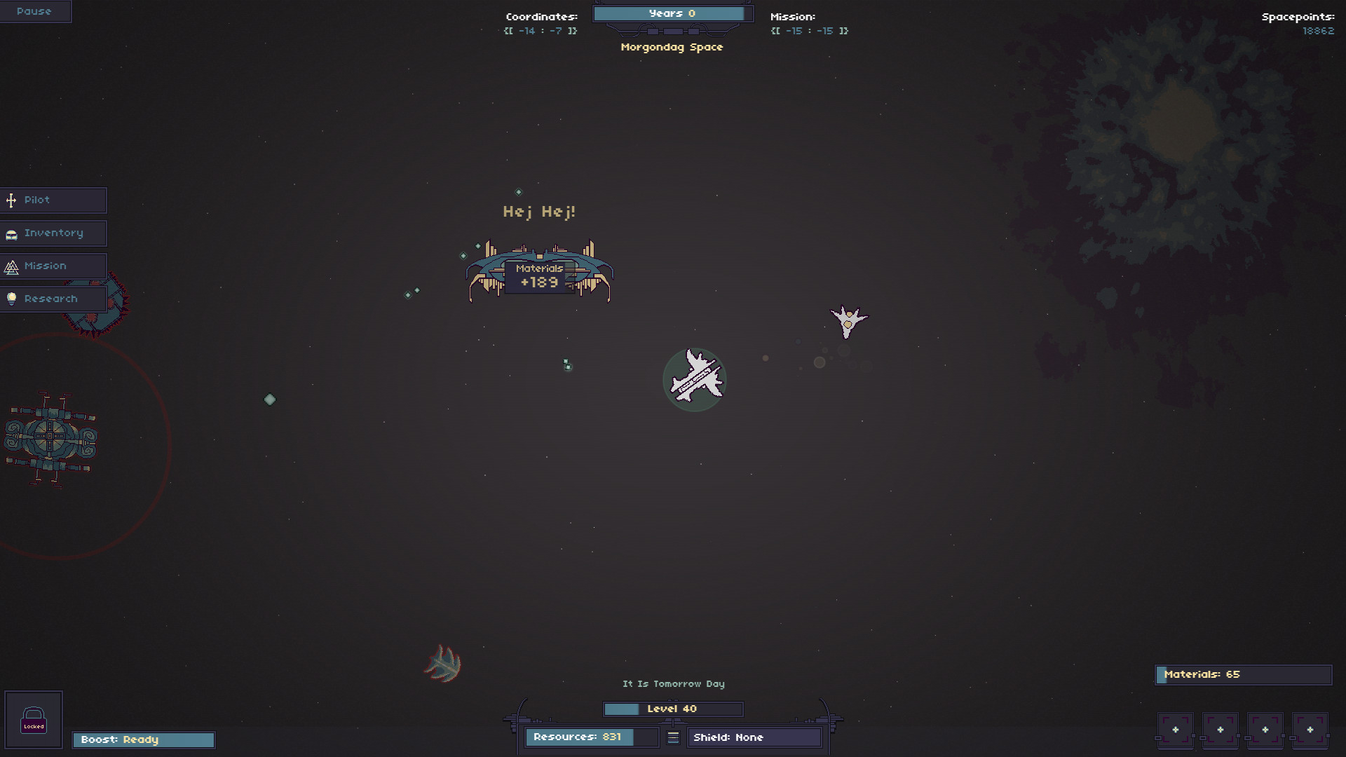 Скриншот из игры RymdResa - 12