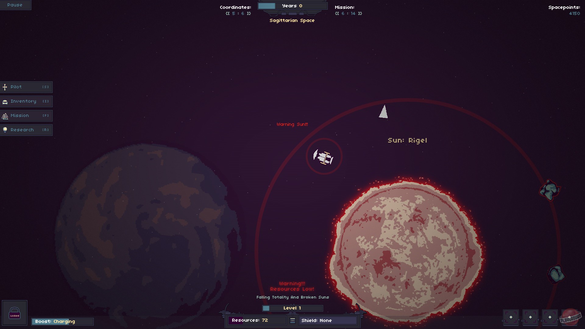 Скриншот из игры RymdResa - 28