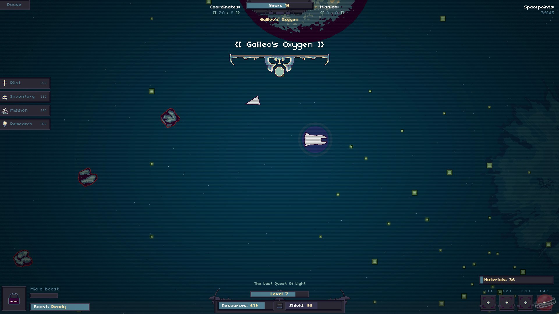 Скриншот из игры RymdResa - 99