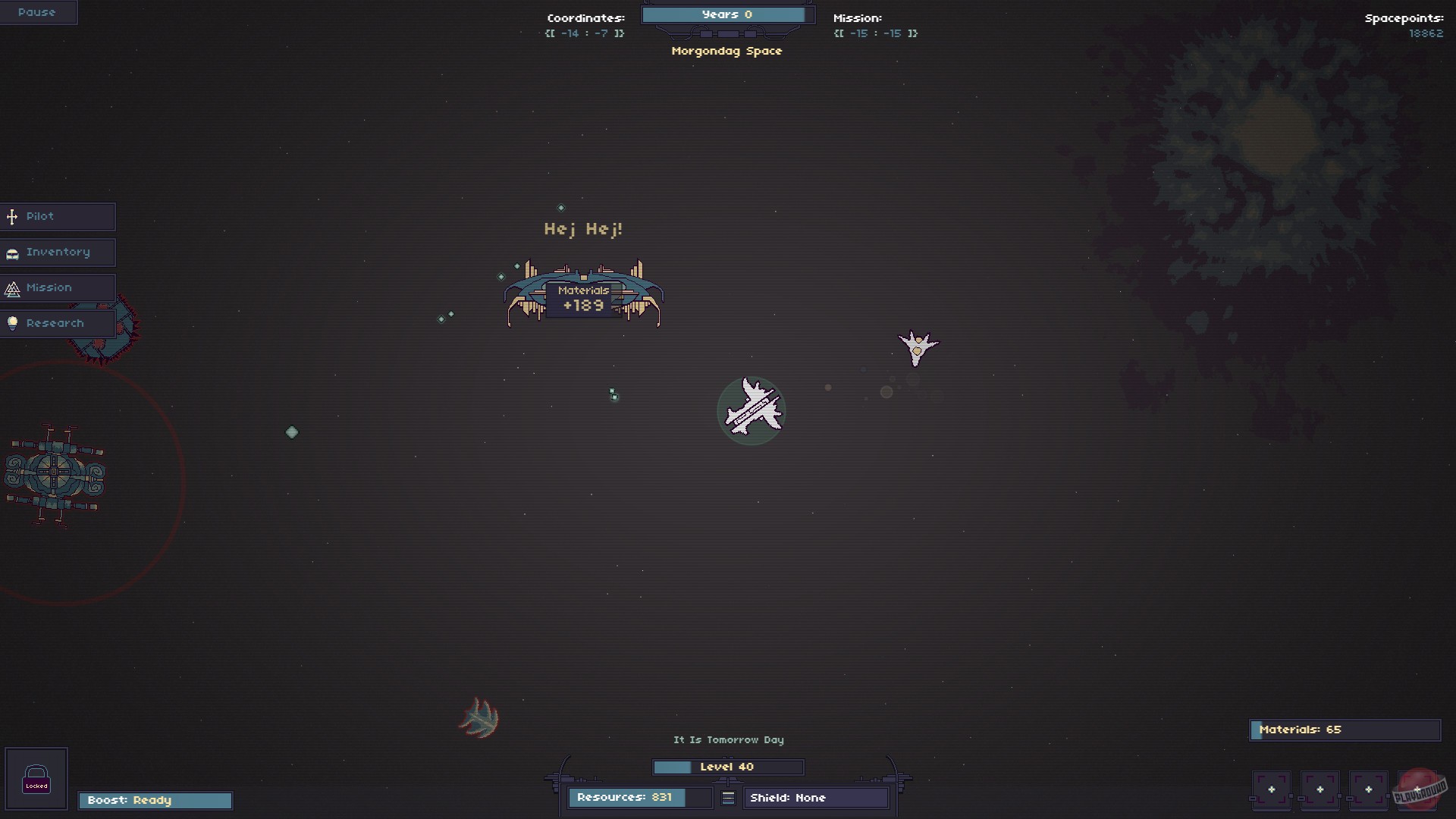 Скриншот из игры RymdResa - 67