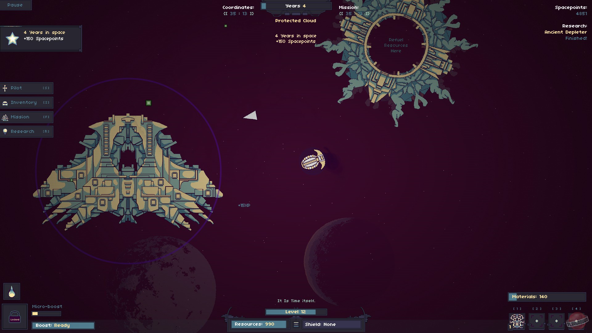 Скриншот из игры RymdResa - 25