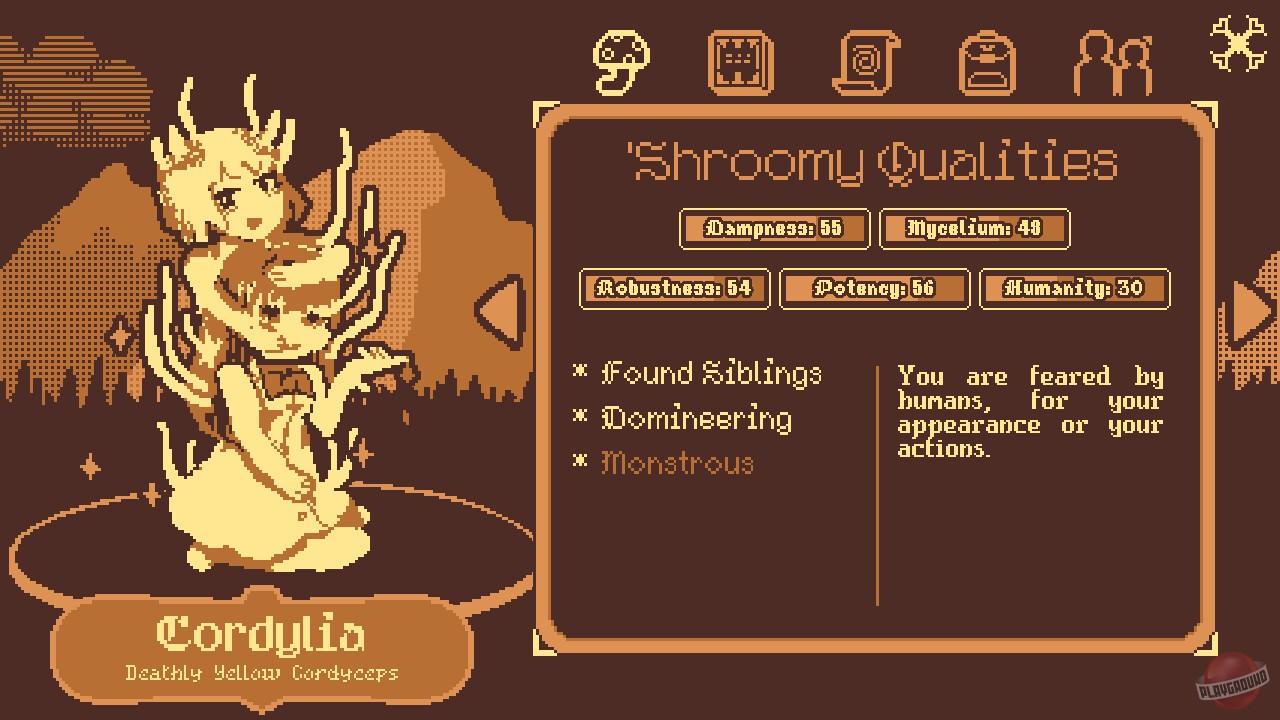 Скриншот из игры Mushroom Musume - 11