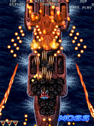 Скриншот из игры Raiden III - 8