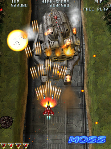 Скриншот из игры Raiden III - 13