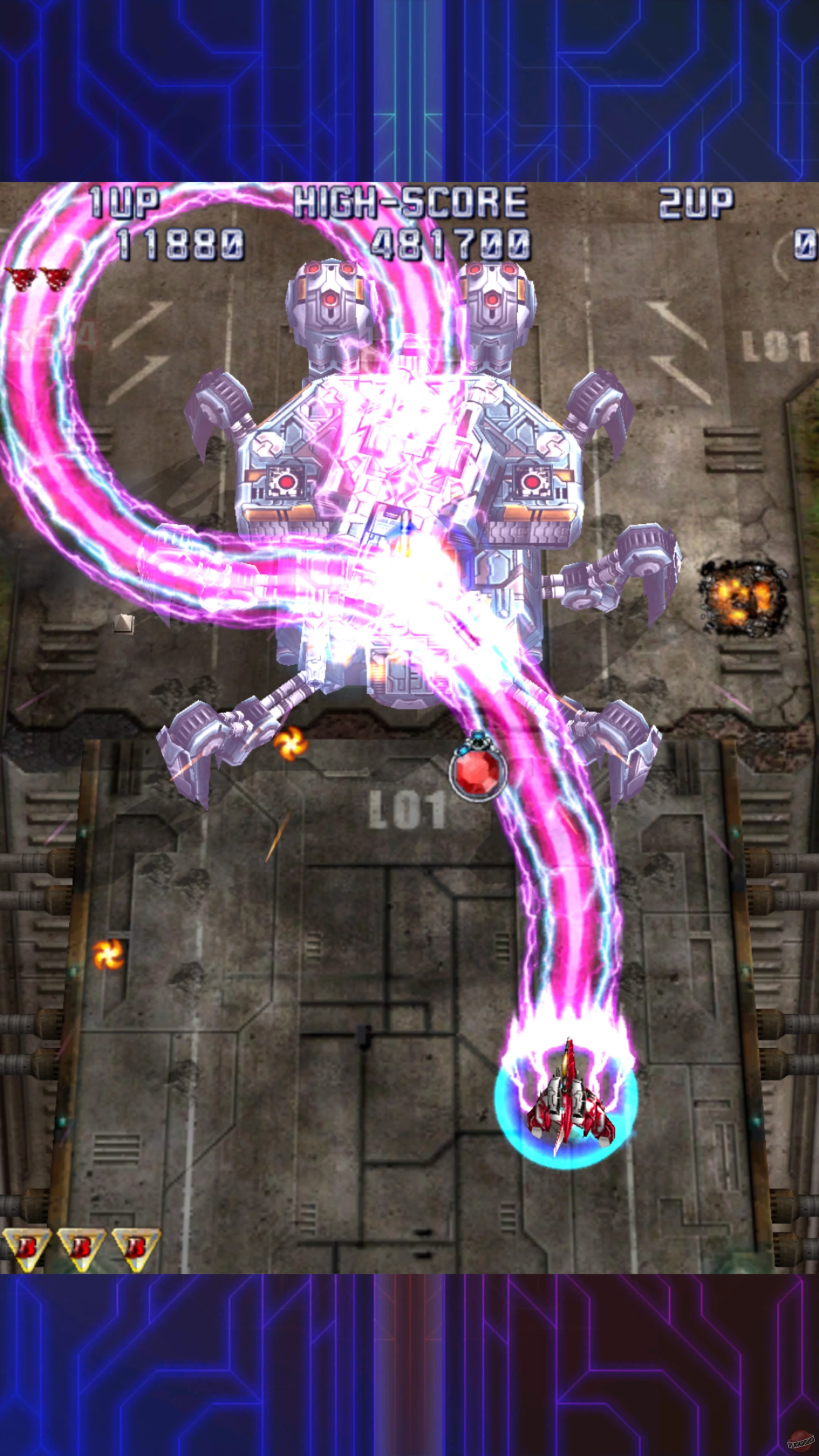 Скриншот из игры Raiden 4 x MIKADO remix - 1